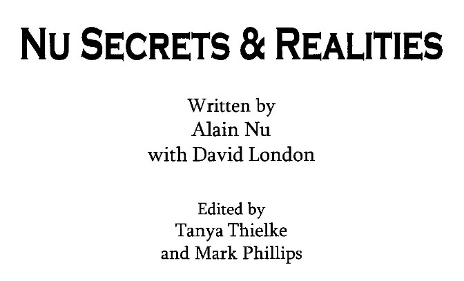 Alain Nu - Secrets and Realities