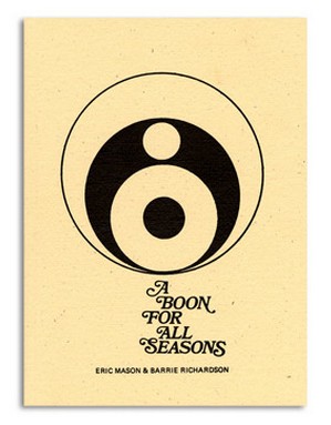 Boon For All Seasons book Barrie Richardson and Eric Mason