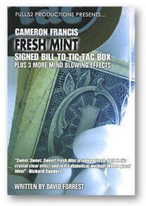 Cameron Francis - Fresh Mint (PDF Download)