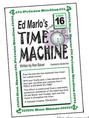 Ron Bauer - 16 Ed Marlo's Time Machine