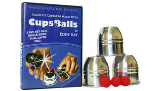 Eddy Ray - Course in Magic with Cups & Balls